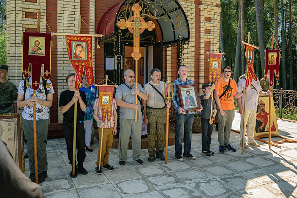 В Тейковском районе прошел крестный ход, посвященный Андрею Боголюбскому